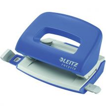 Leitz - Mini perforateur NeXXt Recycle - 10 feuilles - Bleu - Acier - 2 trous