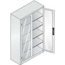 Armoire Portes Battantes Bleu4 Tablettesh1950xl1200xp500mm