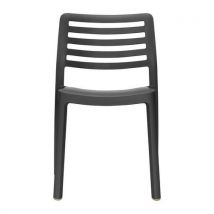 Chaises Wind Polypropylène - Gris Foncé
