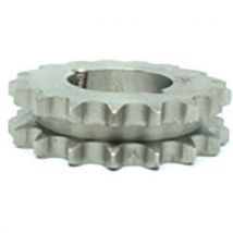 Pignon En Acier À Moyeu Amovible Pour Chaîne 08b Double