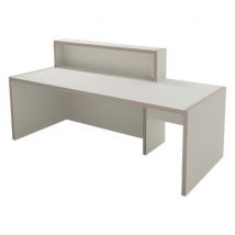 Banque Accueil Rehaussée Moyo L220 Pmr À Droite Blanc