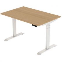 Bureau L.120xp.70cm Venta Chêne/blanc