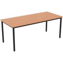 Table 4pieds L180 Merisier Confort 2