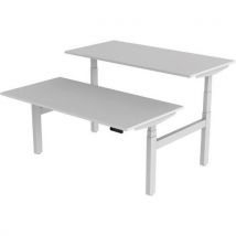 Bureau Bench L.160xp.168 Cm Venta Blanc/blanc