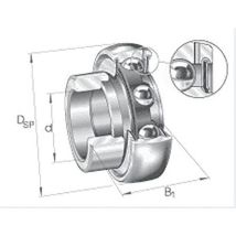 INA - Roulement auto-aligneur GRA104-NPP-B-AS2/V - Ø Intérieur 31.75mm Ø Extérieur 72mm Épaisseur 39mm - Transmission Mécanique Fiable