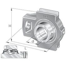 INA - Paliers coulisseaux RTU - Ø intérieur 30mm - Transmission mécanique robuste