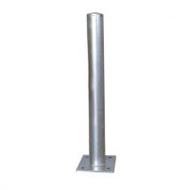 Poteau De Protection Avec Platine - Galvanisé