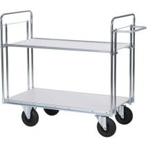 Chariot Pour Charges Lourdes 2 Plateaux 1600x600mm - 500kg