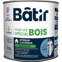 Peinture Pour Bois Effet Satin 05 L Bleu Pastel Ral 5024