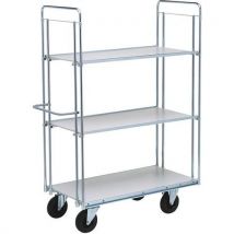 Chariot Haut - 3 Plateaux 1000x520mm - Capacité 500 Kg
