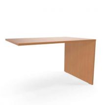 Rallonge De Table Viva 120 X 60 X 75 Cm Design Droit Hêtre