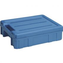 UTZ - Bac Poolbox 9.5L Bleu - 400x300x120mm - Polypropylène Empilable - Transport Robuste