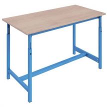 Etabli Pth Mh24 L2000 Régl 764-1044 Crémailliére 5015 Bleu