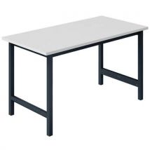 Table Travail Tpl Plt Méla Gris Clair L1500 7016 Anthracite