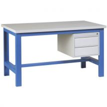 Etab.compl. Mélaminé Gris Si40+2t .1200 X 750 Pieds C.5015