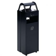 Cendrier Poubelle 5/35 L - Avec Toit - B30 - Anthracite