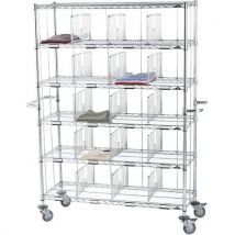 Chariot Distribution Du Linge Individuel 30 Casiers