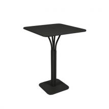 Guéridon Haut 80x80 Luxembourg Réglisse