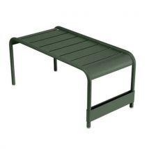 Grande Table Basse Banc De Jardin Luxembourg Vert Cèdre