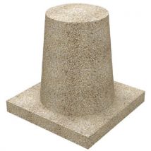 Borne Selena Gravillons Lavés Beige
