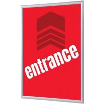 Cadre Complet Clic-clac Entrée - Anglais - A4 - Rouge
