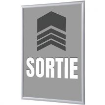 Cadre Complet Clic-clac Sortie - Français - A4 - Gris