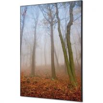 Cadre Décoratif En Tissu Brume D'automne - 594x841cm