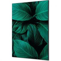 Cadre Décoratif En Tissu Feuillage - 594x841cm - Vert