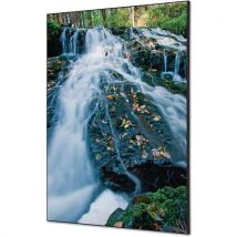 Cadre Décoratif En Tissu Forêt Cascade - 594x841cm