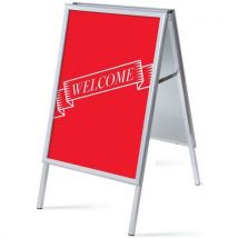 Chevalet Complet Bienvenue - Anglais - A1 - Rouge
