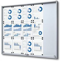 Vitrine D'affichage Verrouillable Avec Coin De Sécurité - 15xa4