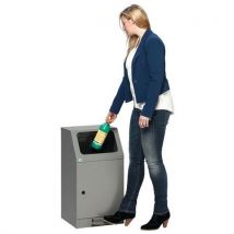 Poubelle De Tri Selectif 45l Avec Pédale Anti-feu