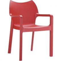 Fauteuil Diva Rouge
