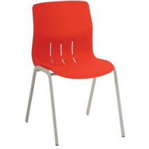 Chaises Réunion Rio Pièt.oblong Alu 9777 Rouge