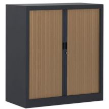 Armoire À Rideaux L.90 H100cm T.1781