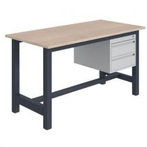 Etabli Cks Hêtre Multi.2t 1800x750 7016 Anthracite