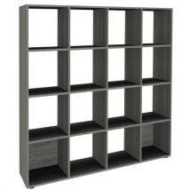 Rangement Phylos 16 Cases Chêne Gris