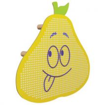 Panneau Acousti-kids Mural Modèle Poire Panneau Jaune Citron