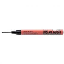 Artline - Marqueur à tête longue EKPR - Noir - Pointe 1 mm - Idéal pour zones difficiles d'accès