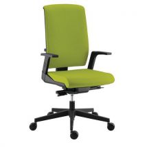 Fauteuil Tela Tissu Pistache Haut Dossier Synchro Plus
