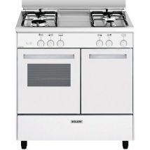 Cuisinière Butanette Glem - Ga85pmwh - Email Lisse- Blanc