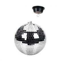 Boule À Facettes 30 Cm Avec Moteur