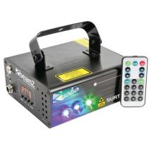 Double Laser Surtur Ii Rg Gobo Dmx Irc Led Bleue 3 W
