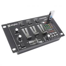 Table De Mixage 6 Canaux Avec Usb/mp3 - Noire - Stm-3020b
