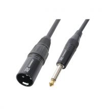 Cordon Xlr Mâle / Jack 635 Mono 3 M Noir
