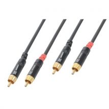 Cordon 2 X Rca Mâle / 2 X Rca Mâle 12 M