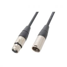 Cordon Dmx Xlr Mâle / Xlr Femelle 6 M