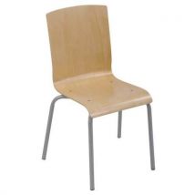 Chaise Hermès L'unité Hêt.nat Gris Alu