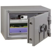 Coffre Fort Ignifugé 34l 106 Kg Serrure À Clé Classe 0