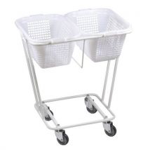 Petite Corbeille À Linge Blanc